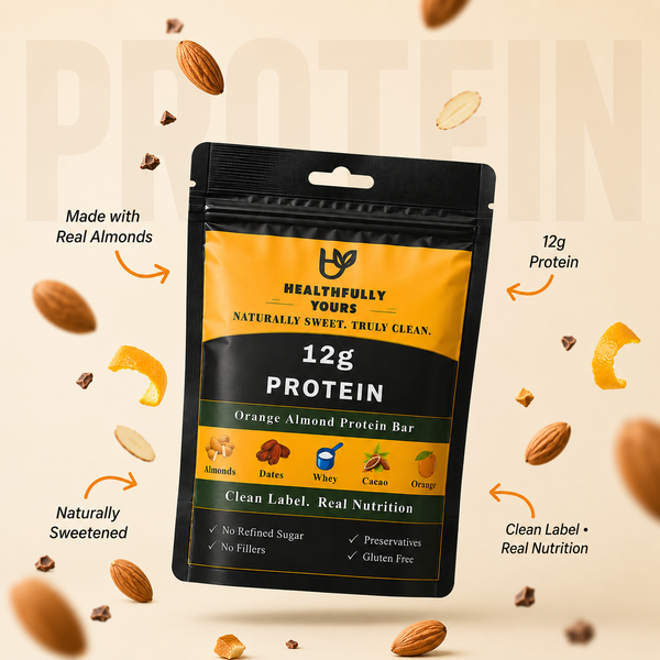 Orange Almond Protein Bar